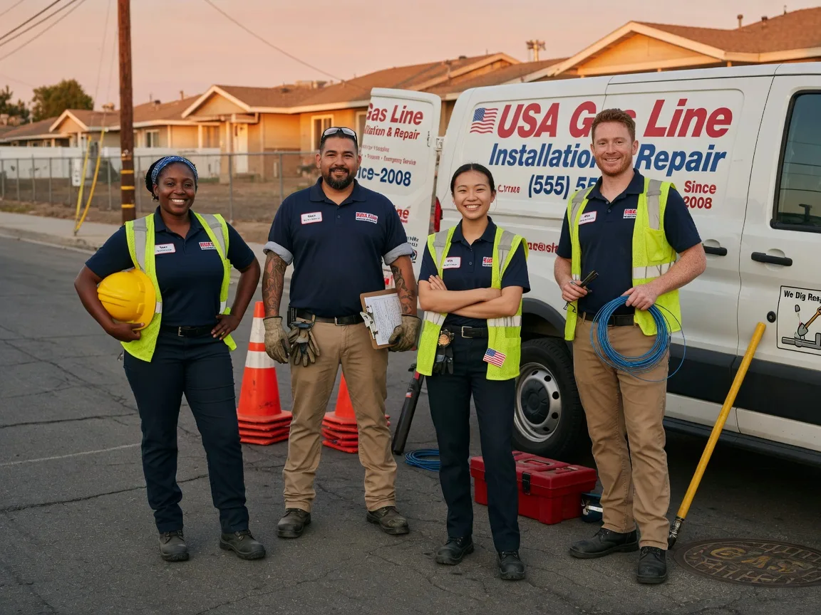 Gas Line Installation company in Kresgeville, PA